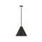 Z-Lite Eaton 1 Light Pendant, Matte Black 6011P18-MB - alternate 6